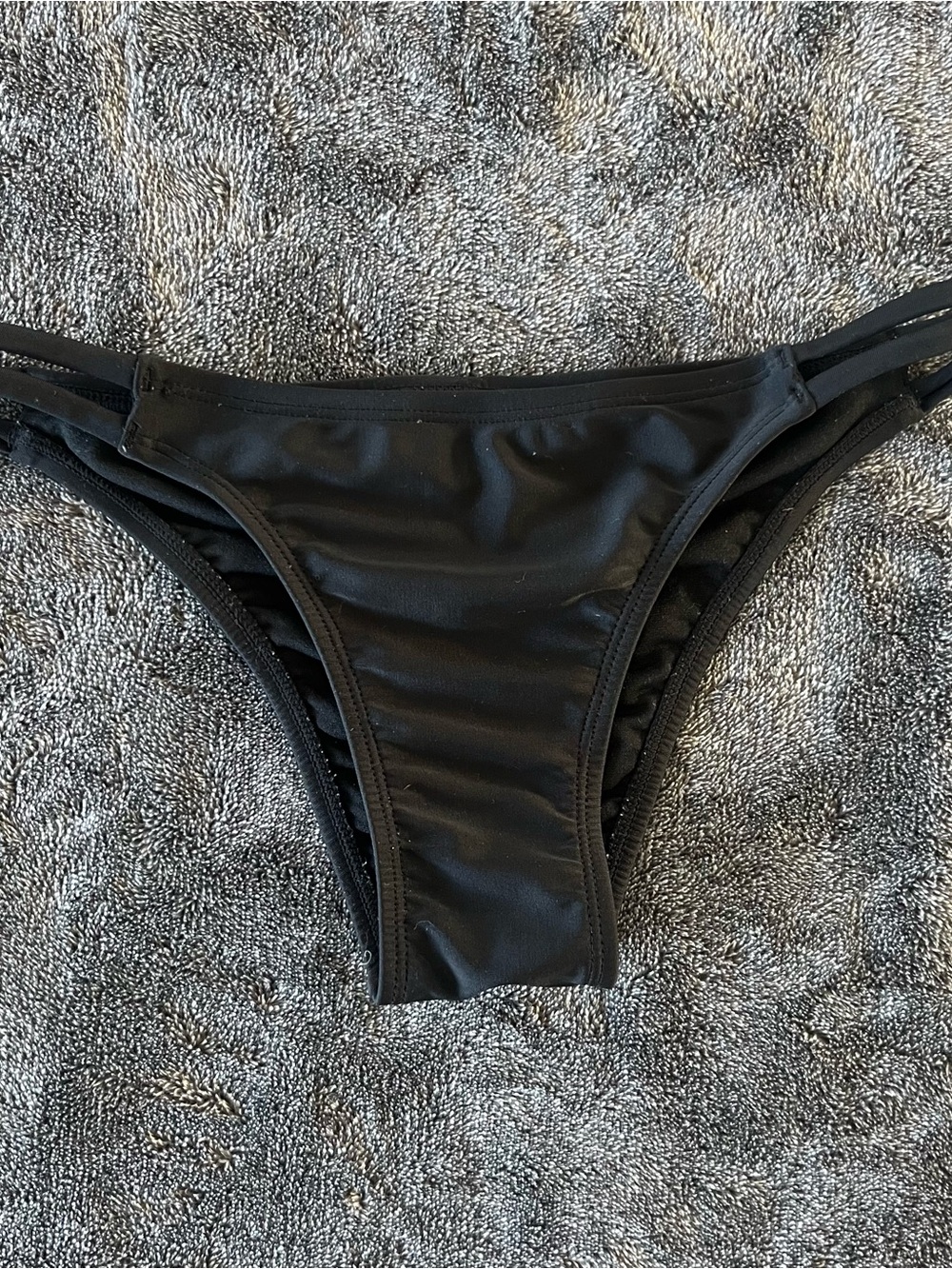 PacSun Black Strappy Bikini Bottom